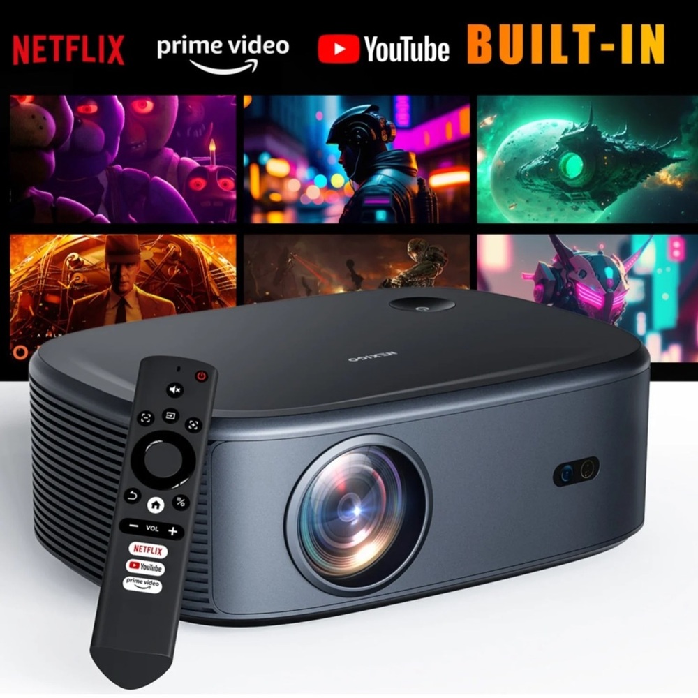 NexiGo Outdoor Netflix Projector *no remote*
